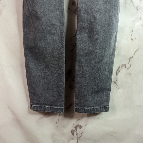 Cabi Jean Womens Size 0 25 Mid Rise Denim Gray 5167 Zipper Skinny - Picture 7 of 10